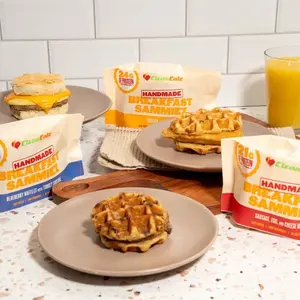 High Protein Breakfast Sandwiches