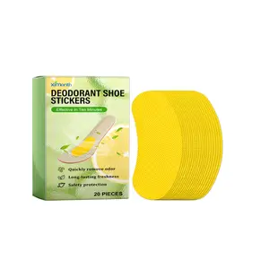 Ximonth Plant-based Shoe Deodorant Stickers Sweat Absorbing Fresh Scent Shoe Odor Remover Insoles Pads