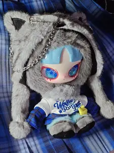 INNS - WOLFIE RUN FAST Mystery Boxes, Playful Dolls, PVC Furry Collectibles，Hidden Style 1/72