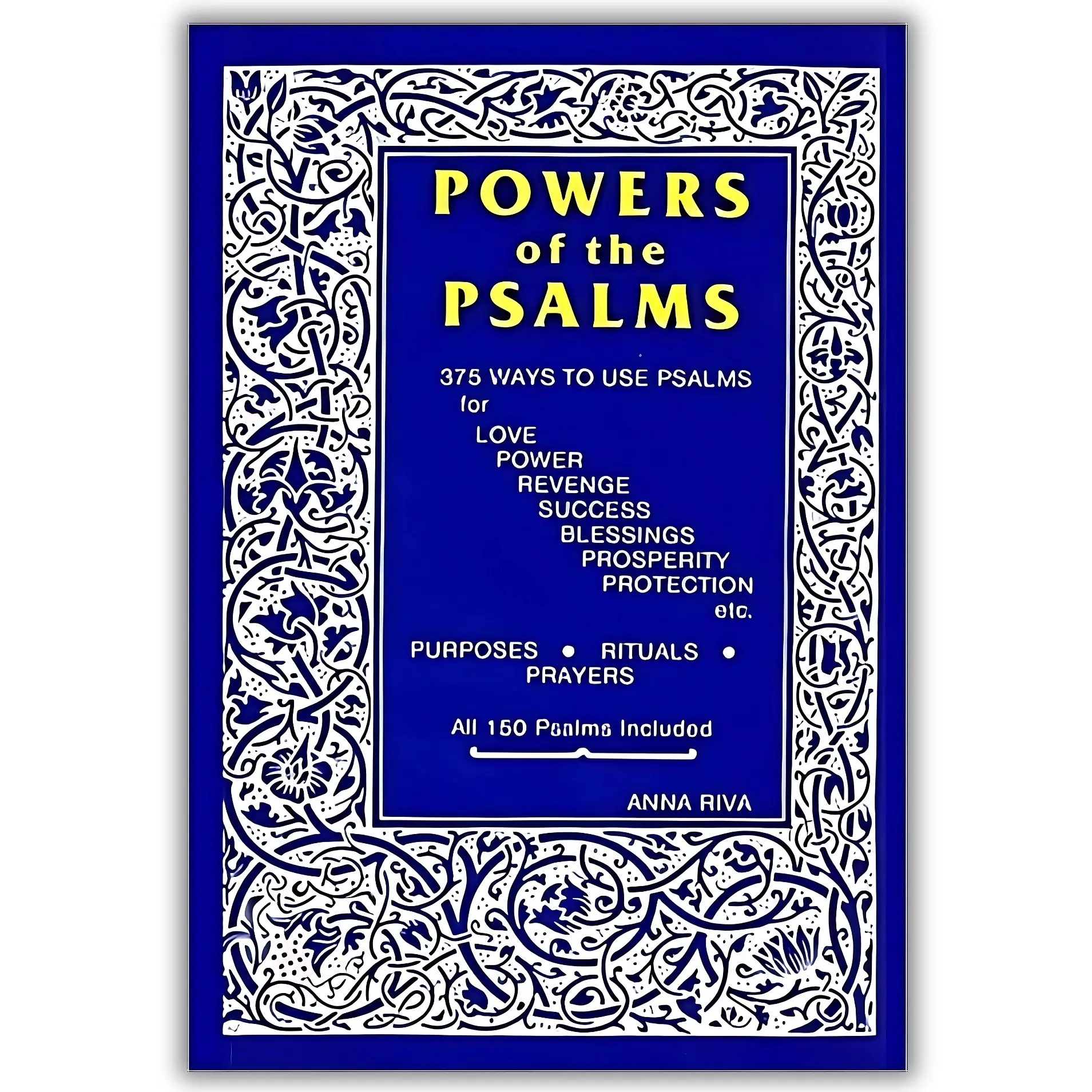 Power of the Psalms by Anna Riva - Paperback Book Bundle, Daily Meditation Tool for Faith, Work, Success, Personal Reflection & Spiritual Growth (Ideal for Book Lovers)