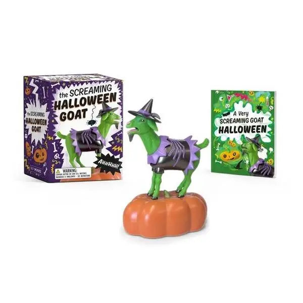 The Screaming Halloween Goat: Ahhhhh! [With Battery] -- Jessie Oleson Moore - Paperback