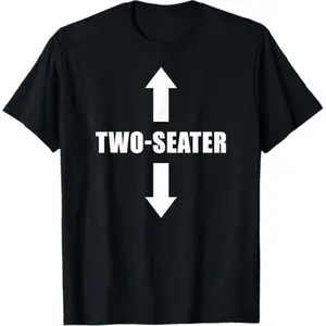 Vintage Two Seater Arrows Funny College Humor Shirt, Funny Mens T-Shirt, Sarcastic Shirt For Men, Funny Saying Shirts, Cool Gift for Him Graphic tees