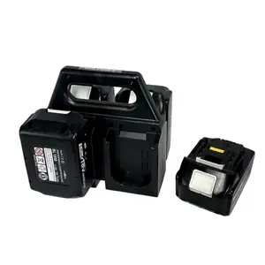 High-Quality Battery Storage Box, Toolbox, Durable PC Material, Handheld Rack for Makita Lithium Batteries, Easy Access, No Batteries Included