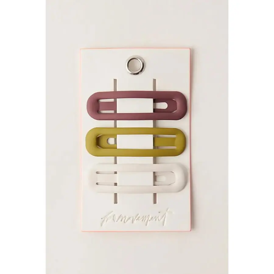 Free People Fresh Start Hair Clip Pack