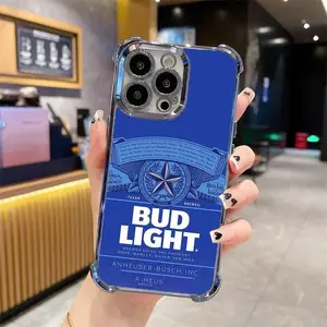 Beer Phone Case For 16 15 14 13 12 11 X XS PRO PLUS MAX Quad Cushion Drop Protection Phone Case #IPBE1