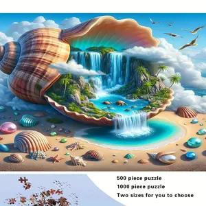 S&H 500/1000 Piece Adult Puzzle, High Quality, Stress Relief Fun Family Game, Suitable for Birthdays, Christmas, Halloween, Best Gift, Deeply Loved by Puzzle Enthusiasts