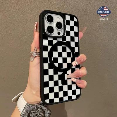 Magsafe Checkered Iphone Case TikTok Shop - Main Image