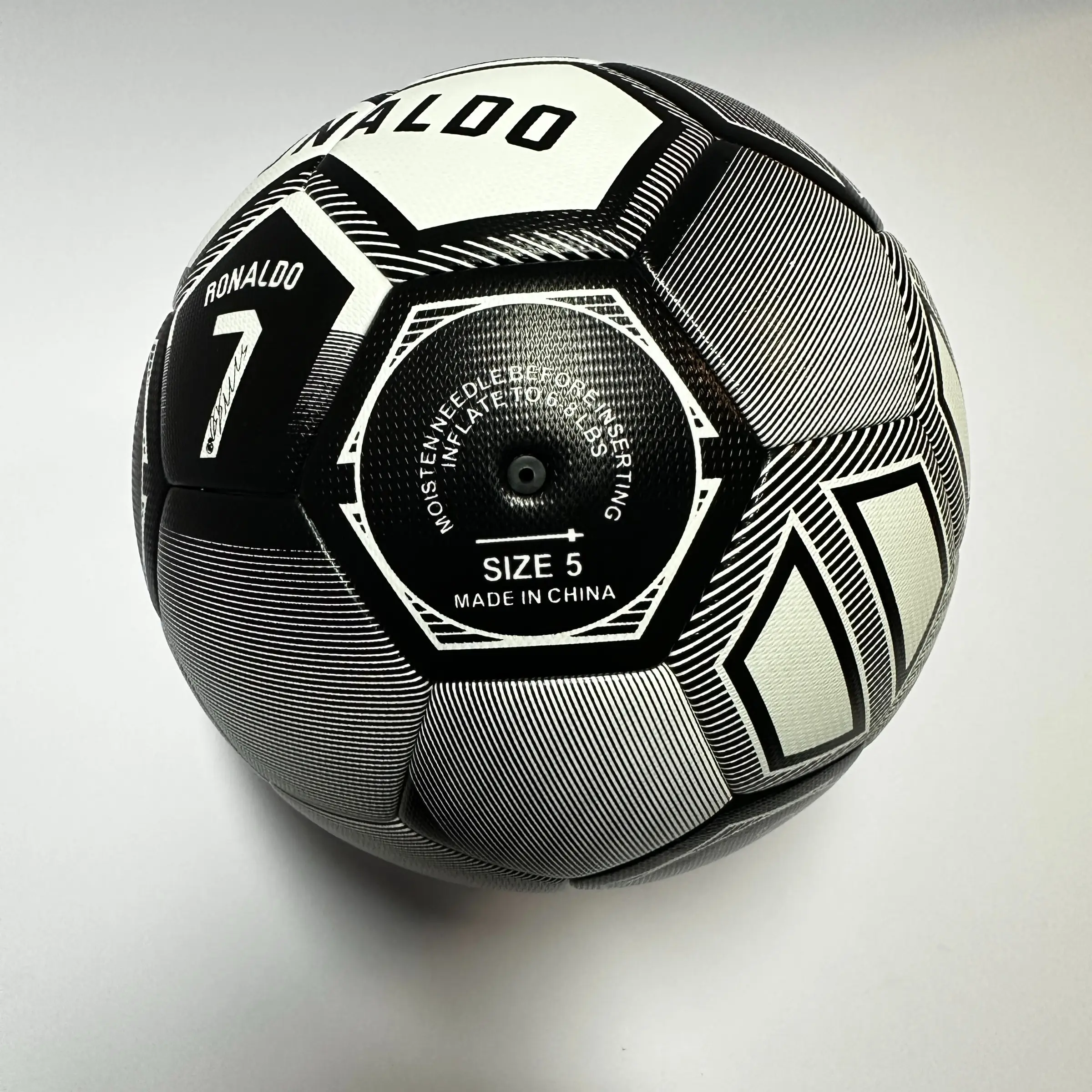 Cool Football Gift Set, Includes Soccer Ball, Inflating Needle & Net Bag, Perfect Fan Collection Item for Ramadan Festival Christmas, Football Balls, Football Equipment, Soccer Gear