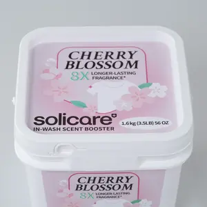 1.6KG(3.5LB)56OZ--Mega Size Solicare In-Wash Scent Boosters, Romantic Cherry Blossom Fragrance, 8x Longer-Lasting Freshness, Ideal for Closet Storage