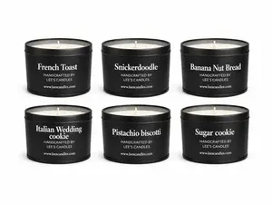 Mix & Match 3 piece Bakery Scented Inspired Candle Set