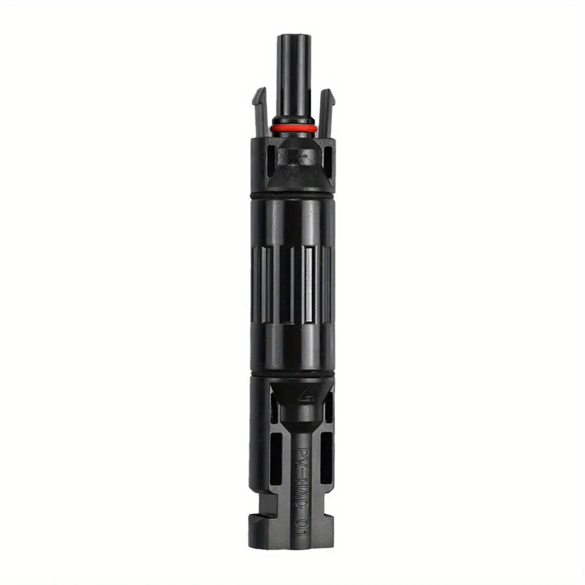 1x 30A PV Solar Panel Connector - Male/Female Copper PPO All-Seasons Non-Smart Waterproof IP67 Connector with Built-in Diode, Flame Retardant, Anti-Backflow, UV Endurance, Aging Resistance, Double Seal Rings, Outdoor Home Improvement Lighting Accessory