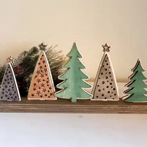 Interchangeable Holiday Shelf Set – 5-Piece Christmas Edition