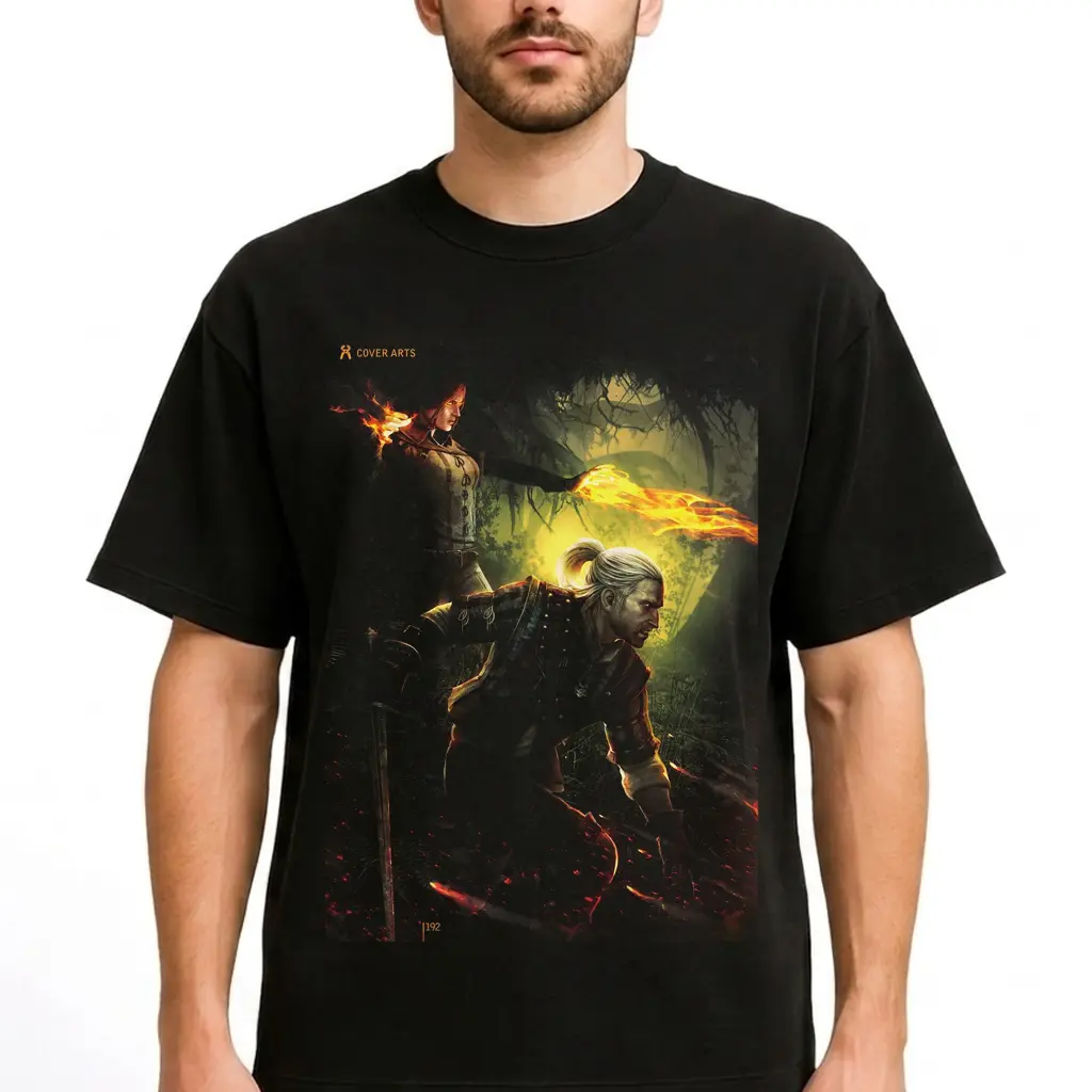 The Witcher 2 Assassins Of Kings Bootleg Video Game Men's Gift For Fans T Shirt