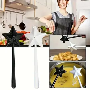 1/2pcs Portable Seasoning Bottle Reusable Magic Star Wand Seasoning Dispenser Seasoning Jar Set Kitchen & Dining BBQ Utensils Supplies