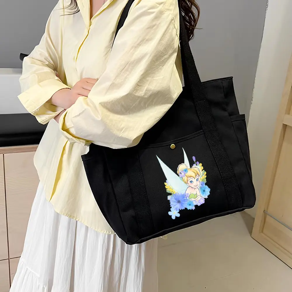 Canvas Tote Bag – Stylish Large Handbag for Work, College, & Shopping small  city brixley  tote