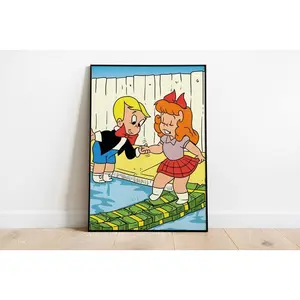 Richie Rich Money Bridge | Money Art | Hypebeast Decor | Couple Poster