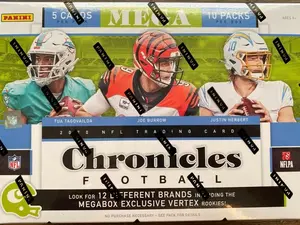 2020 Panini Chronicles Football Mega Box