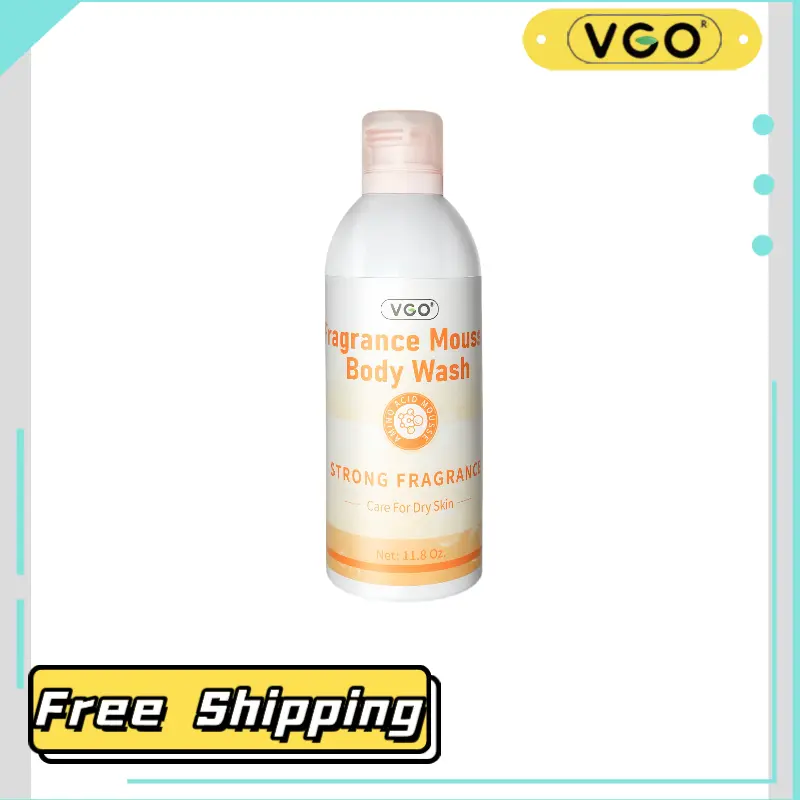 VGO Fragrance Mousse Shower Gel/350ml for cleansing, nourishing and moisturizing, long-lasting fragrance retentionFC-041 Body Care Scented Aroma Cleanser
