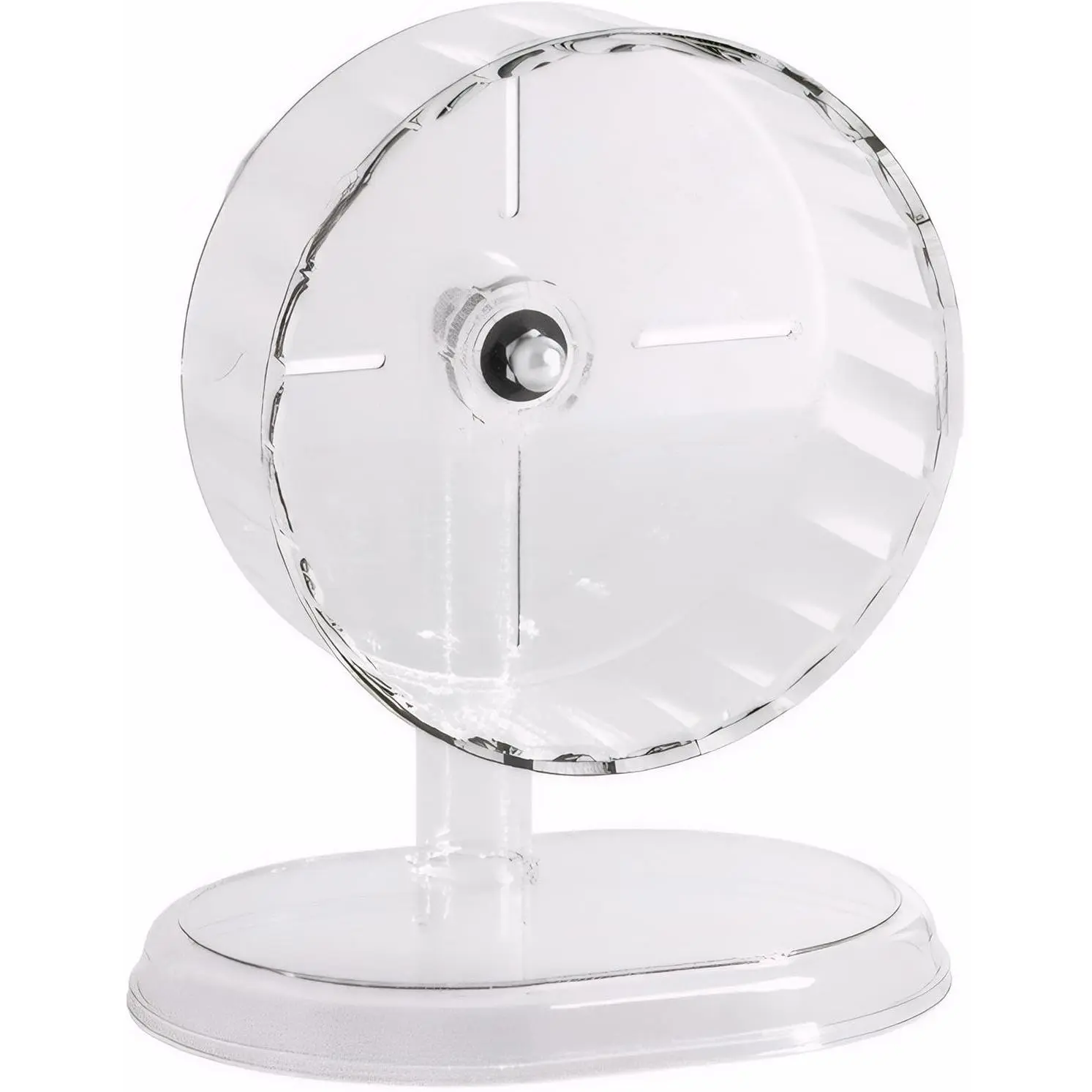 Silent Hamster Wheel - 7 Inch Syrian Hamster Running Wheel, Anti-Skid & Height Adjustable, Easy to Clean (7.1inch)