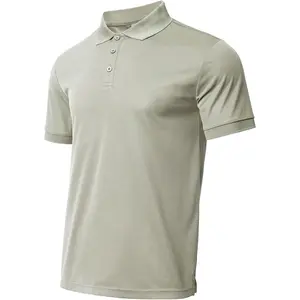 Golf Performance Shirt Athletic Short Sleeve Quick Dry Breathable Moisture Wicking Lightweight  Shirts Classic Ribbed