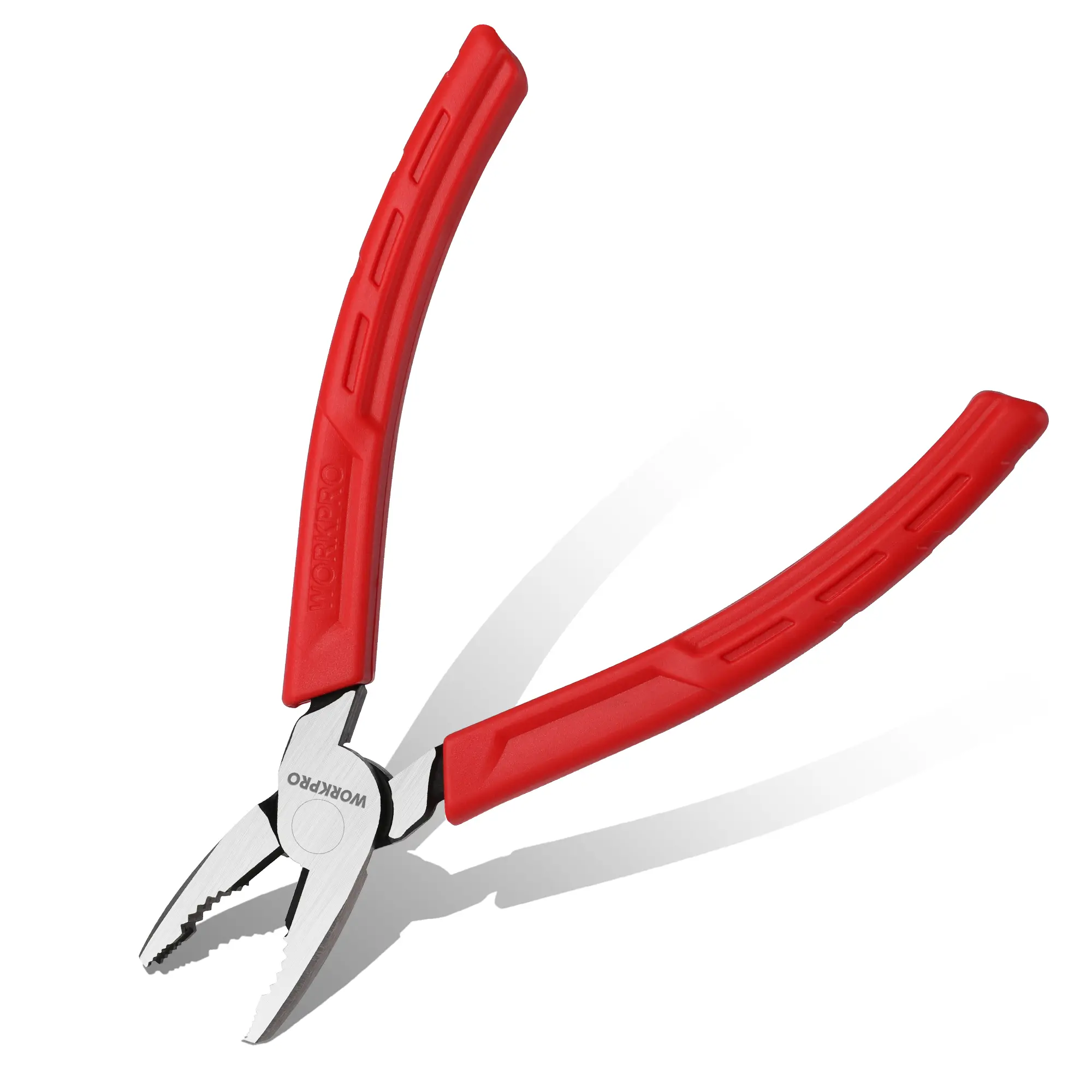 #summersale WORKPRO 6.5" Linesman S Screw Extractor Pliers(Combination Pliers) with Unique Non-slip Jaws, Stripped Screw Remover Tool, Lineman Plier for Quickly Removal of Damaged or Rusted Fasteners