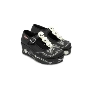 Chocolaticas® Skeletons Under Your Bed Women's Mary Jane Pump