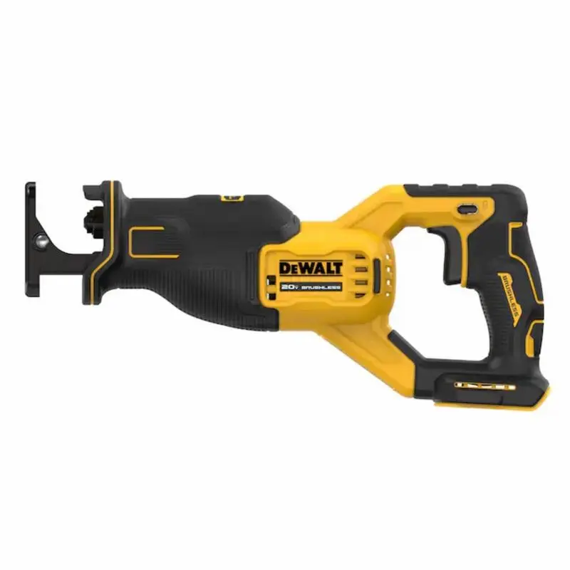 DEWALT 20V Max Compact Brushless Cordless Reciprocating Saw - 1-1/8-in Cut Capacity, Variable Speed, Bright LED, Ideal for Demolition (Battery Not Included)