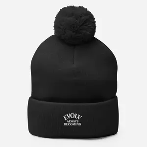 Evolv. Always Becoming Pom-Pom Beanie