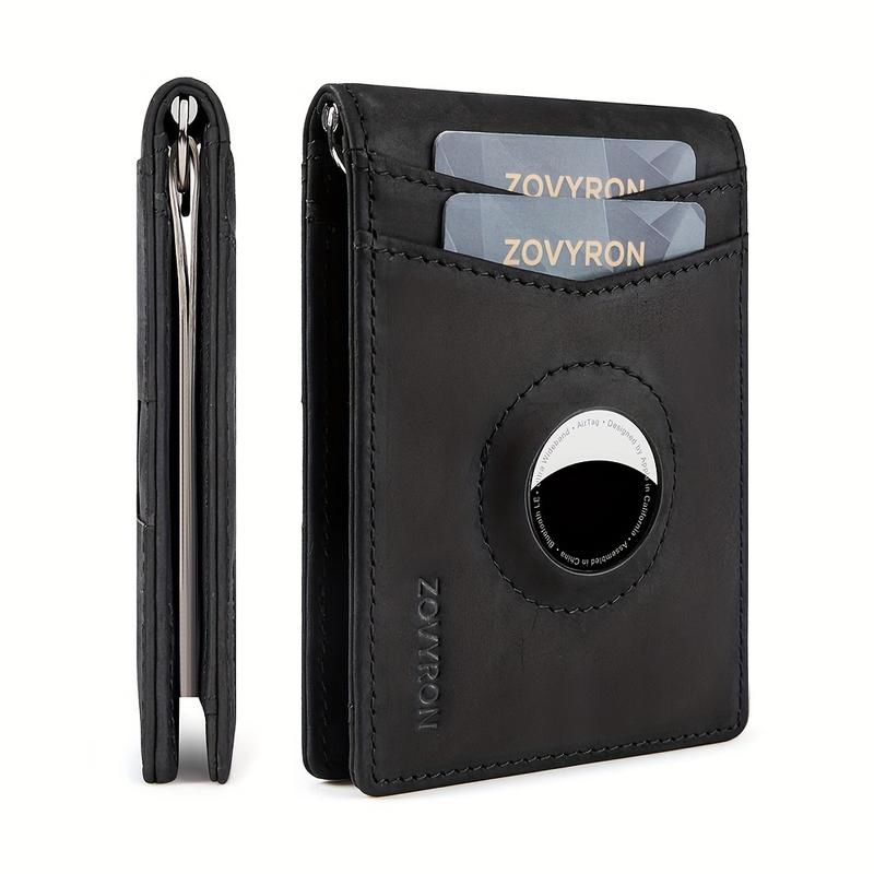 ASR Federal Black Leather Bifold RFID Wallet Police Badge