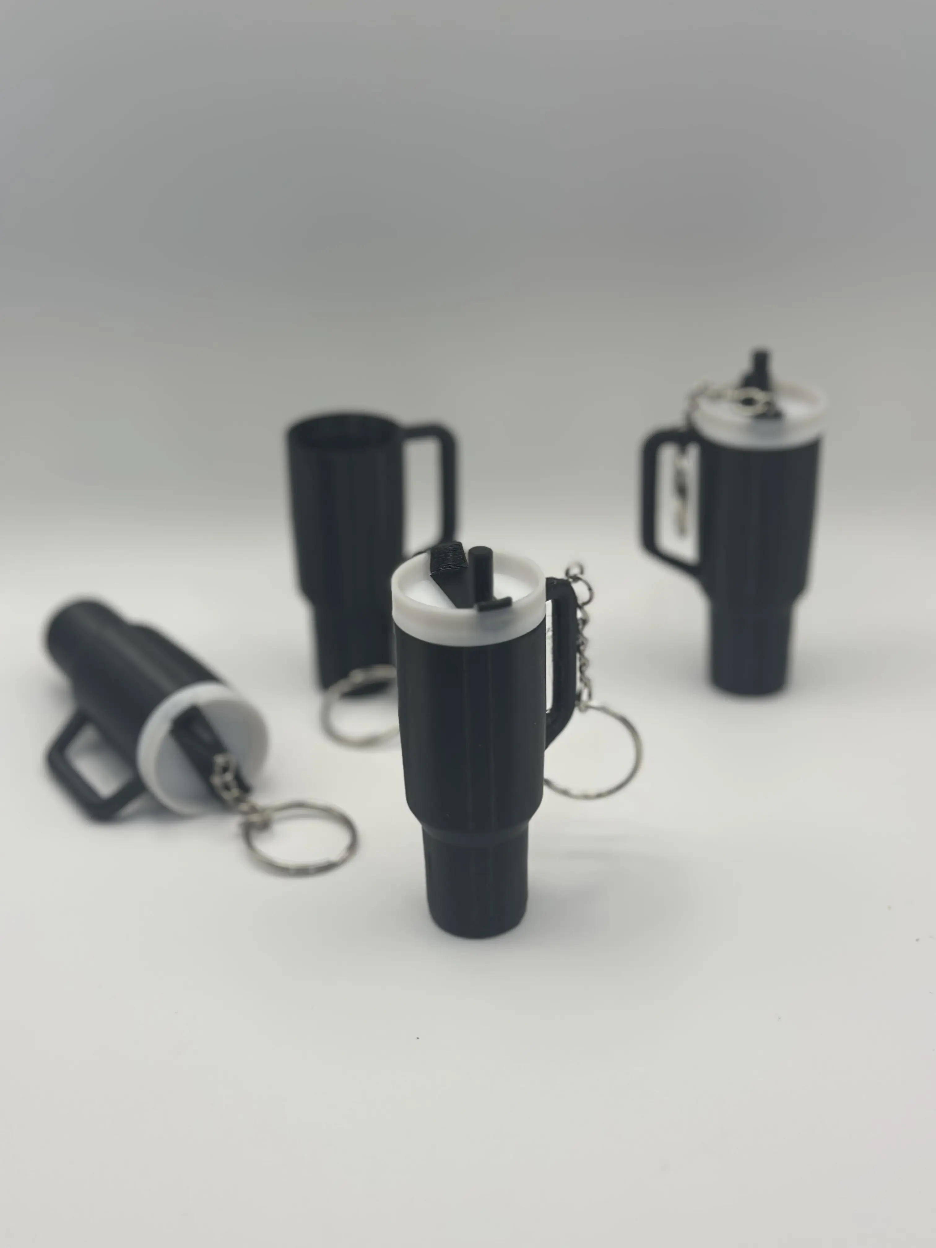 Mini Tumbler Keychain Stash | Hidden Chapstick & Cash Holder with Screw-On Lid