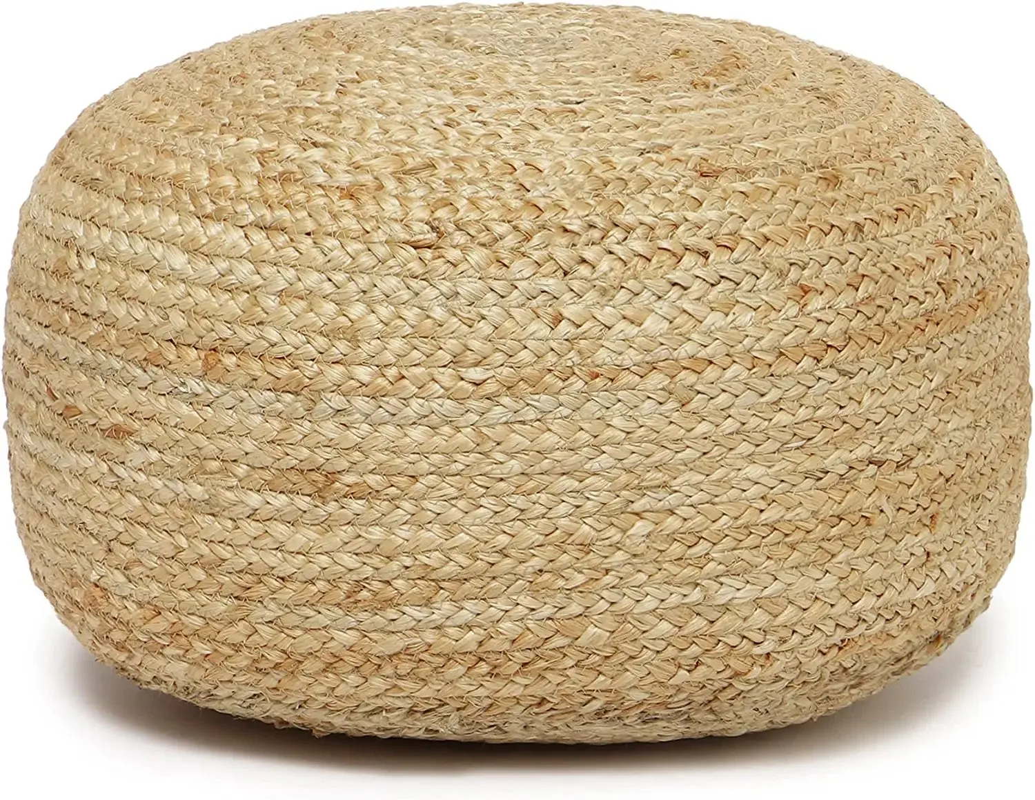 Jute Braided Pouf Ottoman Jute Braided Pouf Ottoman