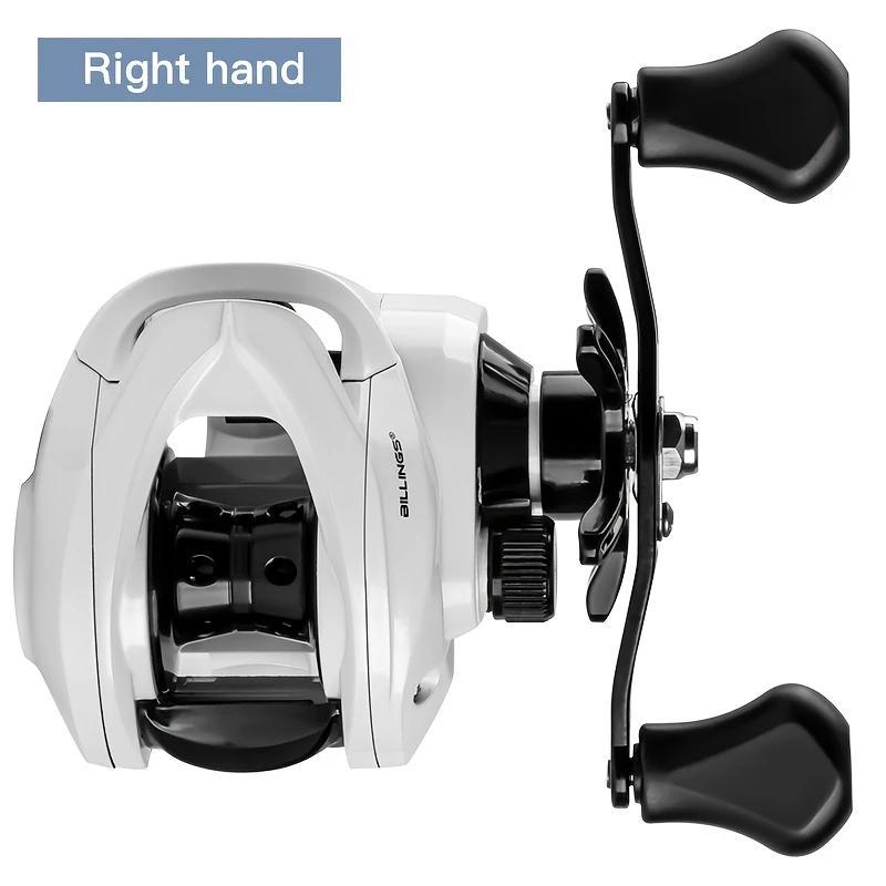 Billings Aw200 Series 6.3:1 Gear Ratio 18lb Max Drag Baitcasting Reel for Freshwater Saltwater, Fishing Reel, Fishing Accessories, Fishing Accessories, Fishing Supplies, Fishing Tackle, Fishing Gear Set