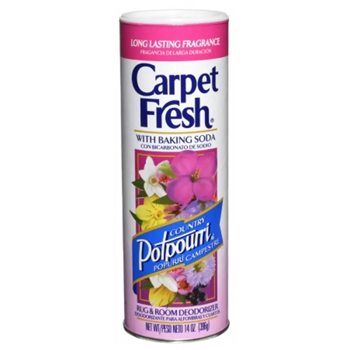 Carpet Fresh 212 MAIN 14oz Scented Baking Soda-Infused Country Potpourri Aroma Freshener - Home Fragrances Odorizer for Household Rooms & Rugs