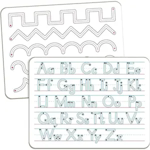 Handwriting Practice Dry Erase Board – ABC Alphabet Tracing for Kids Ages 3-5 | Small Whiteboard for Pre-K, Toddler, Preschool, Kindergarten Learning Activities and Homeschool Supplies “9" x 12"