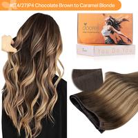 #(T4/27)P4 Chocolate Brown to Caramel Blonde
