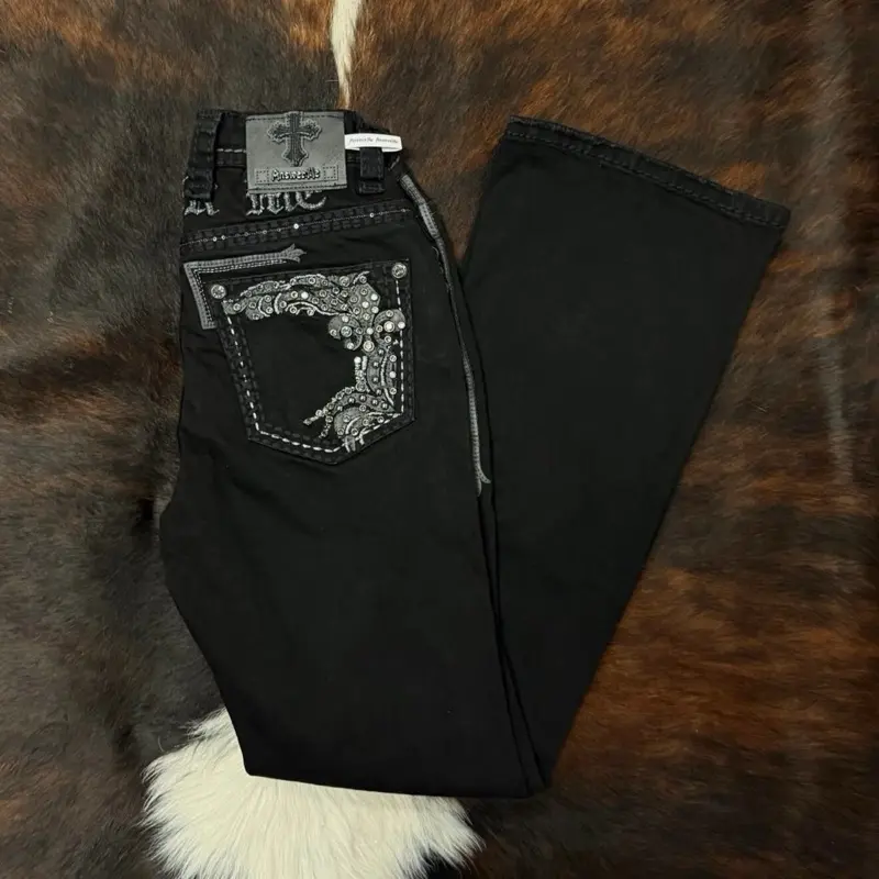 A1133-PB30 WOMEN ANSWER ME PREMIUM BOOTCUT JEAN HEIGHT 30”