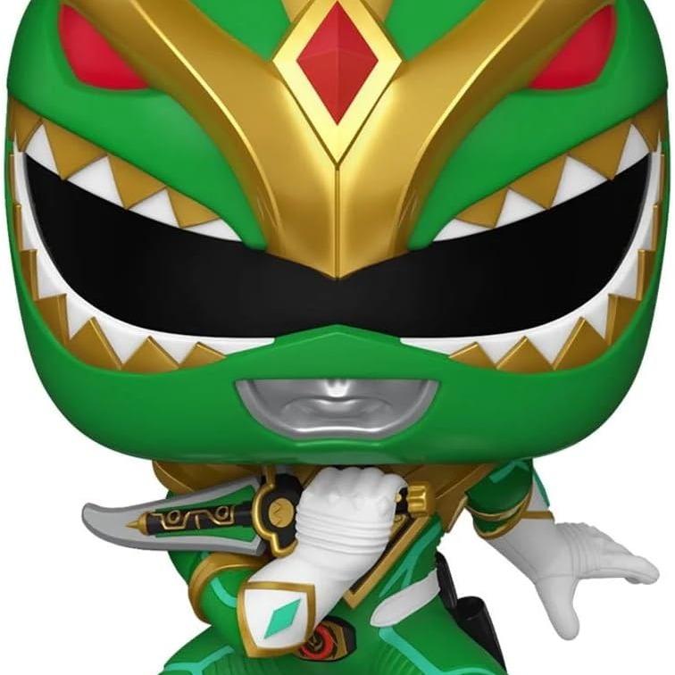 Funko Pop! #49 Green Ranger Matthew Cook Power Rangers Boom! Comics Iconic Collectible Vinyl Figure from the Power Rangers Series