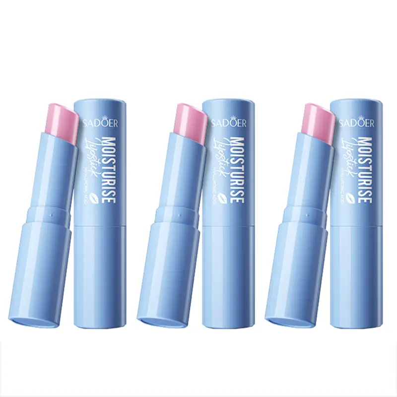 3pcs Hyaluronic Acid Lip Care Set, Moisturizer Balm with Hydrating & Brightening Essence, Mild Shiny Korean Beauty Lipstick for Radiant Lips