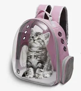 Portable Pet Carrier Backpack, Breathable Design, for Cats and Small Dogs