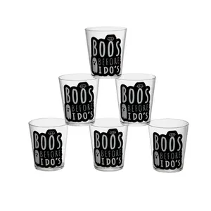 2 oz. Boos Before I Do’s Disposable Plastic Shot Glasses - 12 Pc.