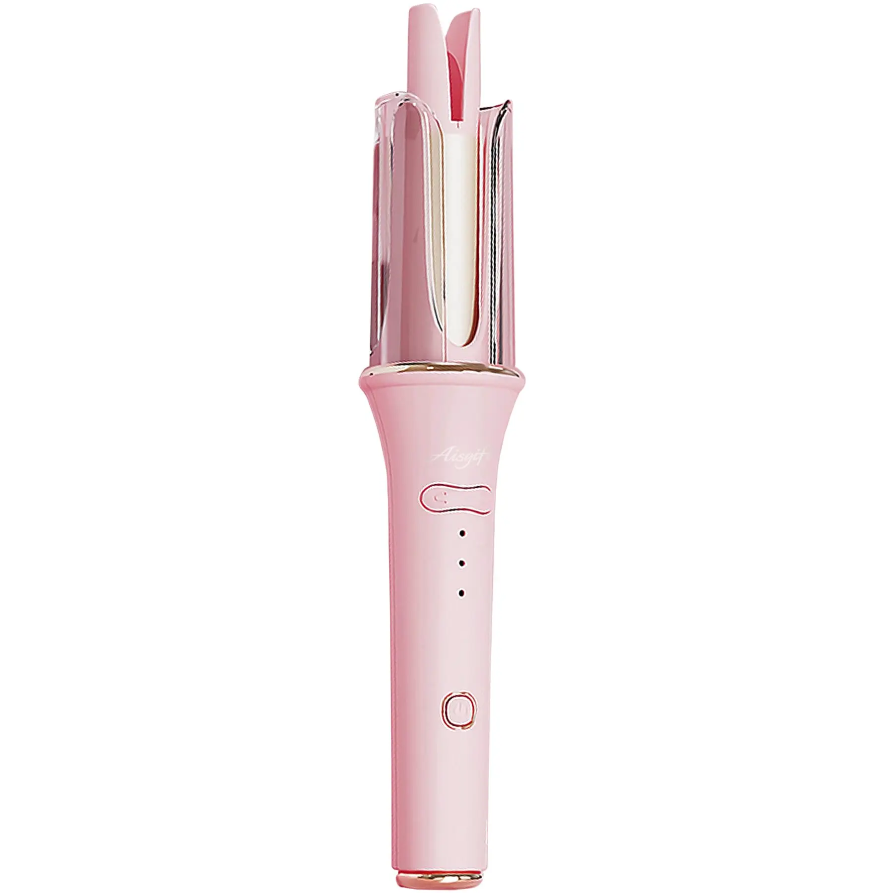 One Touch Airflow Styler Pro | Auto Rotating Curling Iron, 1 Inch/25mm Curls, 360° Cooling Airflow, 5 Temp Setting, Anti Scald, Universal Voltage, GlossPro Ceramic Coating, Less Damage, Bouncy & Long Lasting Curls in 5 Minutes