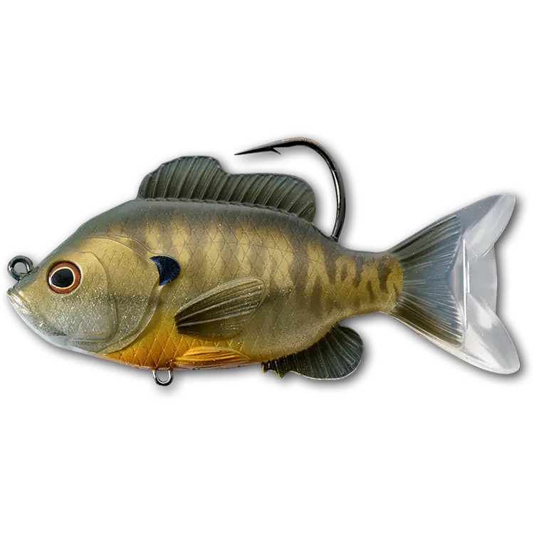 LIVETARGET Sunfish Soft Body Top Hook Swimbait