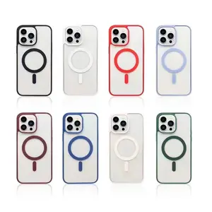 Clear Case With Magnetic Ring