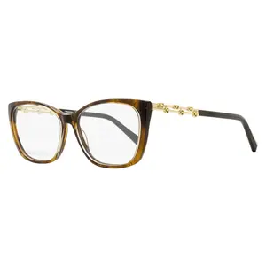 Swarovski Soft Rectangular Eyeglasses SK5383 047 Brown Melange 54mm