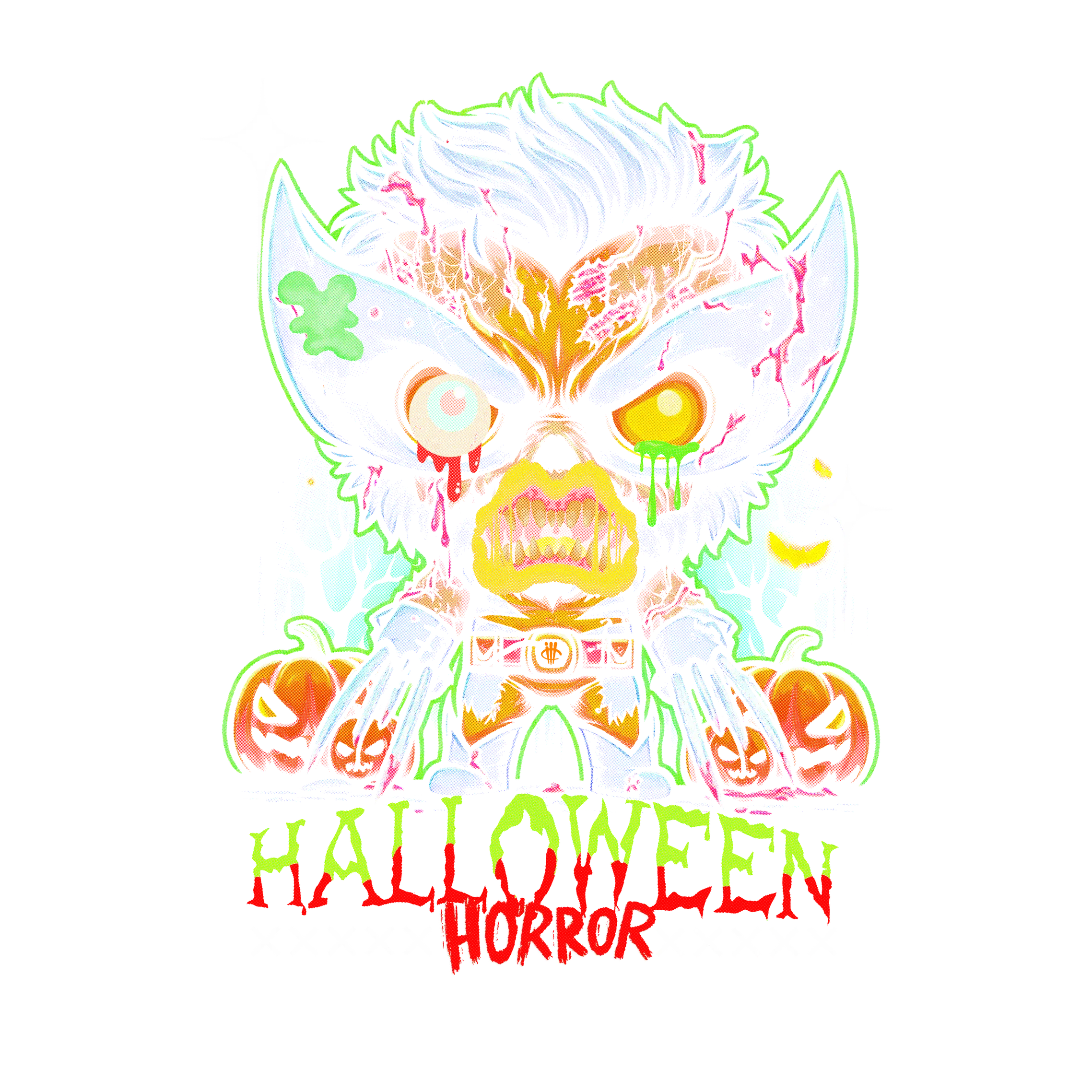 IllCurrency Halloween 2018 Collection Black T-Shirt (Wolverine Horror)| illcurrency