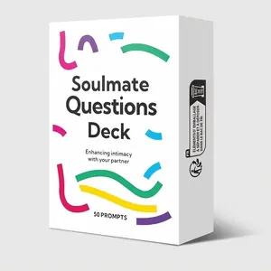 1Pc Couple Interaction Card Game, Partner Board Game Conversation Cards, Adult Icebreaker Card Game, Cheap Toys, Mini Filler Gifts, Used to Enhance Partner Intimacy, Suitable for Game Nights, Date Nights, Outdoor Travel Leisure and Entertainment