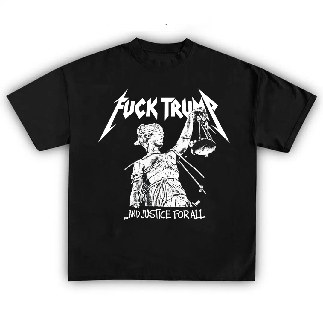 Vintage F Trump Graphic Sports Sweatshirt - Unisex Cotton Blend Fleece Round Neck Menswear Top, Fitted Digital Print Casual Streetwear Pullover, Machine Washable Justice For All Shortsleeve Top, Crew Neck
