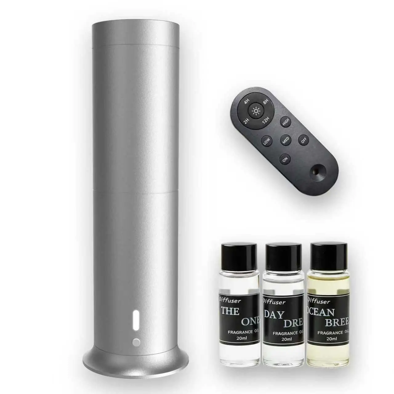 Hotel Series I Aromatherapy Diffuser Exploration Set, paired with three bottles of aromatherapy essential oils, can cover up to 850 square feet Home Fragrance Decor Scented0