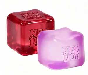 NeeDoh Nice Cube Portable Fidget Toy Relaxation Gift for Everyone