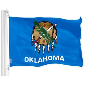 Oklahoma State Flag 150D Printed Polyester 3x5 Ft